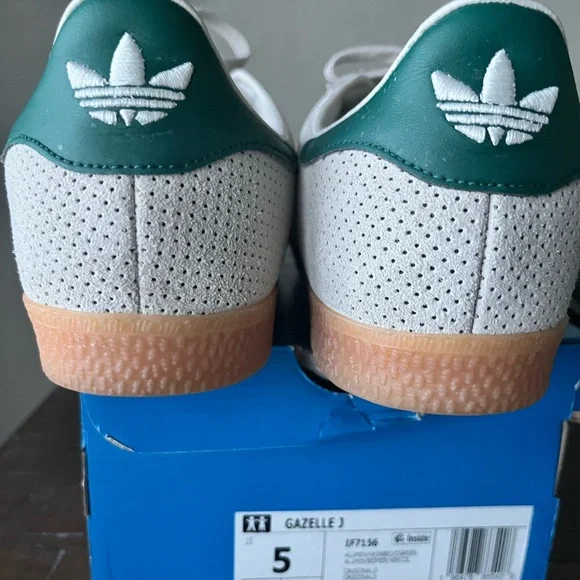 adidas Gazelle 'Aluminium Collegiate Green' - Picture 7 of 9